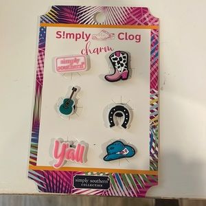 2 packs of Simply Southern Clog charms